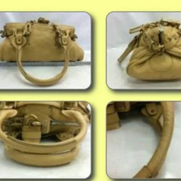 Chloe Paddington leather gold tote bag key lock - Picture 2 of 5